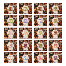 Load image into Gallery viewer, Gingham Distressed Football Mascots DROPDOWN TRANSFER Game Grace OCT 26