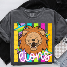 Load image into Gallery viewer, Neon Stripes Mascots DROPDOWN TRANSFER CSD APR 26