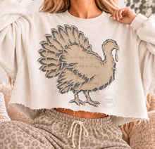 Load image into Gallery viewer, Tan Turkey Faux Appliqué TRANSFER ET OCT 26