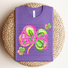 Load image into Gallery viewer, Lucky Pink Neon Shamrock TRANSFER SSD JAN