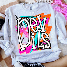 Load image into Gallery viewer, Bright Retro Mascots Dropdown TRANSFER CSD JUNE 25