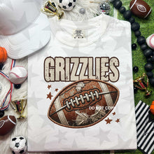 Load image into Gallery viewer, Neutral Football Faux Embroidery Mascot DROPDOWN TRANSFER HMWK 24