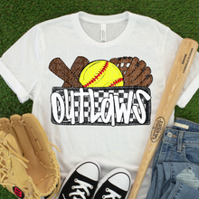 Load image into Gallery viewer, Softball Team Plate Mascots DROPDOWN TRANSFER CSD FEB 26