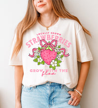 Load image into Gallery viewer, Locally Grown Strawberries Grow With The Flow Color Dropdown TRANSFER NDC FEB 25