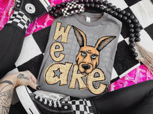 Load image into Gallery viewer, We Are Gold Glitter Mascot DROPDOWN TRANSFER