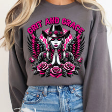 Load image into Gallery viewer, Grit And Grace Pink Rose Cowgirl TRANSFER DWS