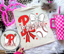 Load image into Gallery viewer, Baseball Team Hand Drawn Collage With Pocket Dropdown TRANSFER MWG 25