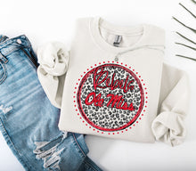 Load image into Gallery viewer, Grey Leopard Circle Team Mascot DROPDOWN TRANSFER CAP