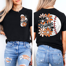 Load image into Gallery viewer, Floral Ball Baseball Team With Pocket DROPDOWN TRANSFER MMD APR