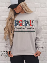 Load image into Gallery viewer, Baseball Mama Checkered Color Dropdown TRANSFER FEB COR