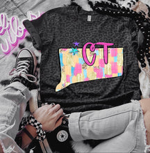 Load image into Gallery viewer, Preppy Bright Brushstroke States (all 50 states available) TRANSFER CAP APR