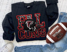 Load image into Gallery viewer, Football Team Helmet Faux Embroidery DROPDOWN TRANSFER TGG