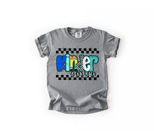 Load image into Gallery viewer, Checker Blue Pencil Plaid School Grades DROPDOWN TRANSFER