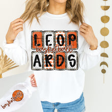 Load image into Gallery viewer, Basketball Boxes Letters Mascots With SLEEVE OPTION TRANSFER CAP JAN