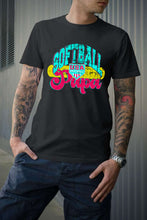 Load image into Gallery viewer, Distressed Softball Family DROPDOWN TRANSFER MAR 26