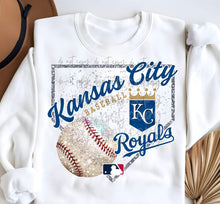 Load image into Gallery viewer, Baseball Teams Glitter Home Plate Dropdown TRANSFER PARJO