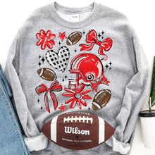 Load image into Gallery viewer, Play Ball Football Collage DROPDOWN TRANSFER BIA