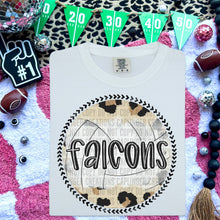 Load image into Gallery viewer, Leopard Volleyball Background Mascot Dropdown TRANSFER CAP FEB