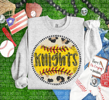 Load image into Gallery viewer, Leopard Softball Background Mascot Dropdown TRANSFER CAP FEB