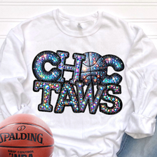 Load image into Gallery viewer, Rhinestone Basketball Mascots DROPDOWN TRANSFER CSD