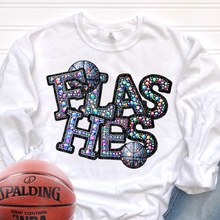 Load image into Gallery viewer, Rhinestone Basketball Mascots DROPDOWN TRANSFER CSD