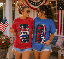 Load image into Gallery viewer, Patriotic Can Drinks DROPDOWN TRANSFER PARJO MAY 26