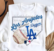 Load image into Gallery viewer, Baseball Teams Glitter Home Plate Dropdown TRANSFER PARJO