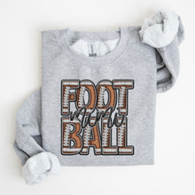 Load image into Gallery viewer, Football Faux Embroidery Names DROPDOWN TRANSFER SDD