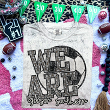 Load image into Gallery viewer, We Are Faux Embroidery Glitter Soccer Mascot TRANSFER CAP JAN