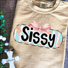 Load image into Gallery viewer, Coquette Bunny Names Dropdown TRANSFER ECHT FEB