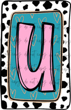 Load image into Gallery viewer, Valentines Box Letter Name CUSTOMIZED DTF Transfer