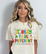 Load image into Gallery viewer, It's Okay To Be Different In Fact It's Pretty Awesome Corrected TRANSFER ET MAR 26
