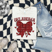 Load image into Gallery viewer, Faux Embroidery Bow Mascot DROPDOWN TRANSFER CAP