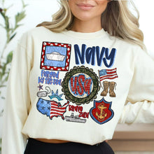 Load image into Gallery viewer, Military Branch Collage DROPDOWN TRANSFER SPO APR 26