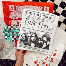 Load image into Gallery viewer, Rock N Roll Newspaper Dropdown TRANSFER CCDC MAR 26