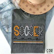 Load image into Gallery viewer, Soccer Mama Checkered Color Dropdown TRANSFER FEB COR