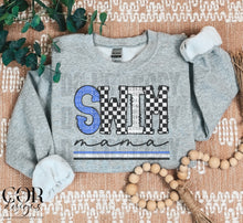 Load image into Gallery viewer, Swim Mama Checkered Color Dropdown TRANSFER MAR COR