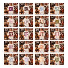 Load image into Gallery viewer, Gingham Distressed Football Mascots DROPDOWN TRANSFER Game Grace OCT 26