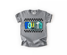 Load image into Gallery viewer, Checker Blue Pencil Plaid School Grades DROPDOWN TRANSFER