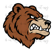 Load image into Gallery viewer, Front Or Side Logo Sports Custom Name Mascot DROPDOWN DTF TRANSFER