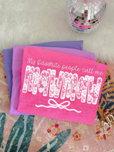 Load image into Gallery viewer, My Favorite People/Person Call Me TITLE DROPDOWN TRANSFER CARTER APR 26