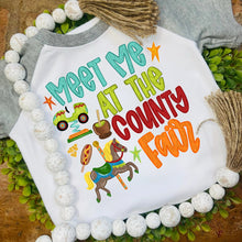Load image into Gallery viewer, Meet Me At The County Fair COLOR DROPDOWN TRANSFER SPO APR 26