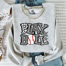Load image into Gallery viewer, So Sporty Play Ball Baseball DROPDOWN TRANSFER BIA