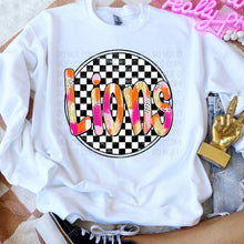 Load image into Gallery viewer, Preppy Checkered Mascot Dropdown TRANSFER SWD TEMP