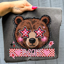 Load image into Gallery viewer, Faux Checker Star Eyes Mascot Dropdown TRANSFER VIRGO DEC 25