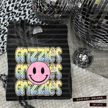 Load image into Gallery viewer, Rainbow Checker Pink Happy Stacked Mascots Dropdown TRANSFER CAP JUNE 25