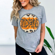 Load image into Gallery viewer, Leopard Basketball Circle Mascot DROPDOWN TRANSFER SDD