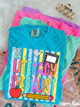 Load image into Gallery viewer, Pastel Stripes Pencil Apple School Grades & Occupations DROPDOWN TRANSFER CARTER JUNE 26