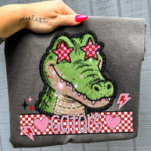 Load image into Gallery viewer, Faux Checker Star Eyes Mascot Dropdown TRANSFER VIRGO DEC 25