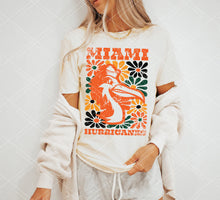 Load image into Gallery viewer, Groovy Floral Mascots DROPDOWN TRANSFER